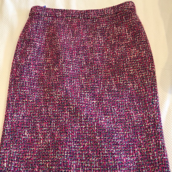 J Crew No. 2 Pencil Skirt in Autumn Tweed - Picture 2 of 4